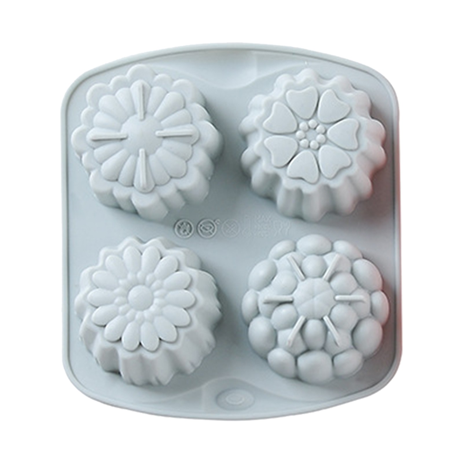 thumbnail image 2 of 4 Moldes de Silicona para Tartas de Flores 4 Moldes de Silicona para Tartas de Flores de Companys, 2 of 2